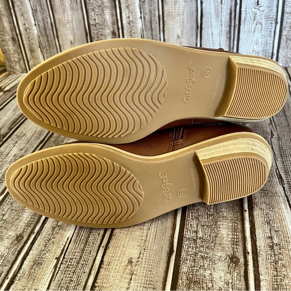 Cat & Jack Tall Riding Boots Big Girls Size 5 Brown NWT - Picture 8 of 8